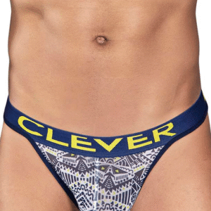Lingerie-univers 0921 Tribal Thongs Blanc