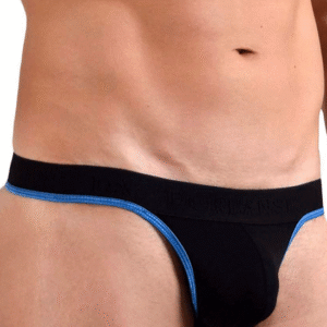 string noir Lingerie-univers