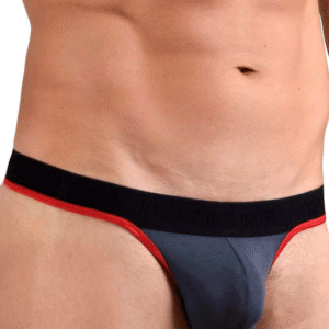 Lingerie-univers Sexy Borderline Thongs Charcoal
