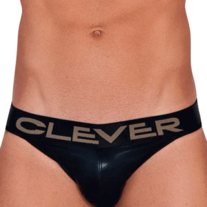 thongs noirs élégants