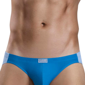bikini bleu bicolore Lingerie-univers