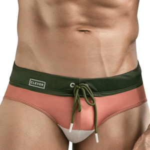 maillot de bain homme vert