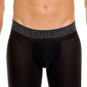 boxer noir élégant