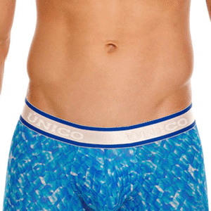 trunks bleu mosaïque