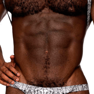 harnais slip sling d'épaule argent noir