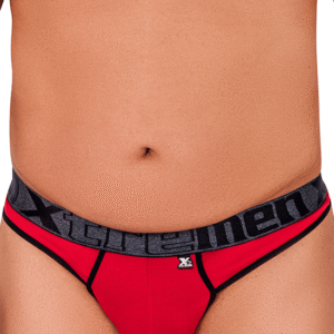 tanga microfibre rouge