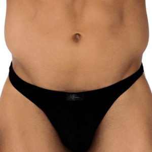 bikini en microfibre noir
