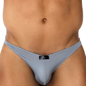 bikini microfibre gris