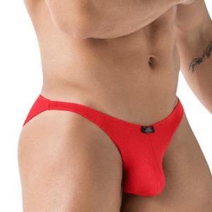 bikini microfibre rouge