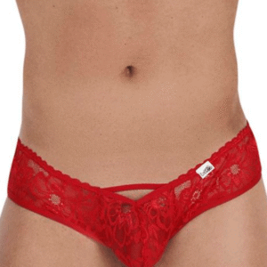 jockstrap rouge élégant