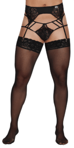 jockstrap en dentelle noire