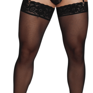 jockstrap en dentelle noire