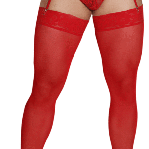 jockstrap rouge dentelle