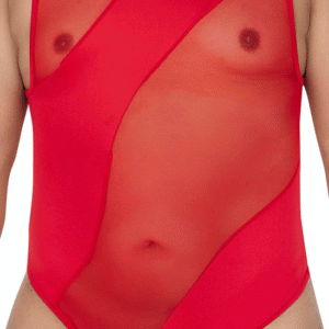 Lingerie-univers 99699x Mesh Bodysuit Red
