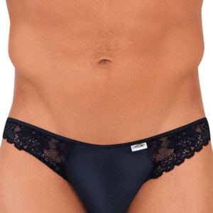 jockstrap en dentelle noire