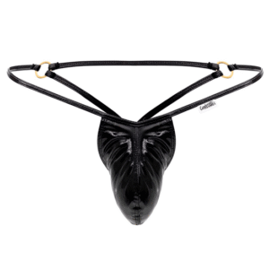 string brillant noir