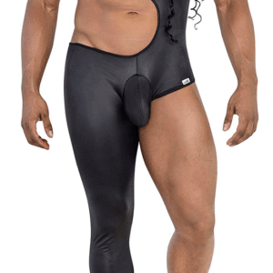 bodysuit asymétrique noir