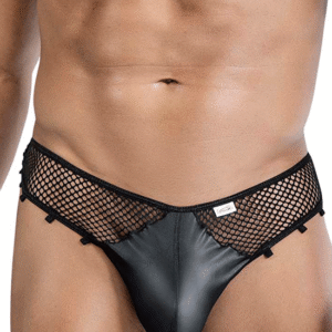 tanga résille noir Lingerie-univers