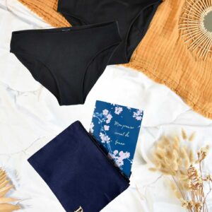 Kit premières règles avec culottes menstruelles