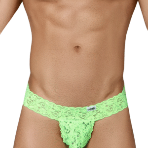 Candyman 99315 Peek A Boo Thongs Green
