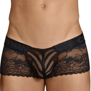 boxer noir Lingerie-univers