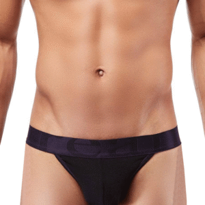 tanga noir Lingerie-univers