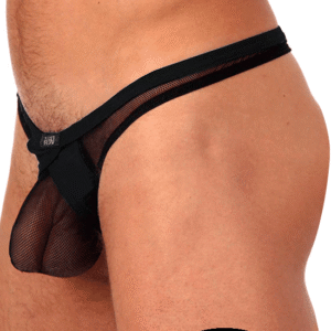 Lingerie-univers Enhancer X-Rated Maximizer Thong noir