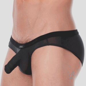 Lingerie-univers Nude Briefs noir