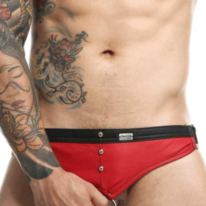 lingerie univers rouge jockstrap