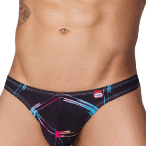 black lingerie univers string