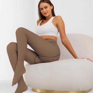 collant marron polaire