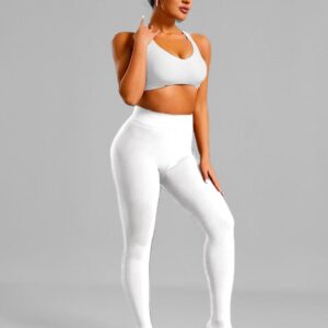 collant polaire blanc