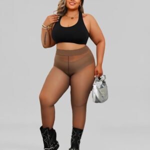 collant polaire grande taille