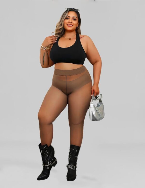 collant polaire grande taille