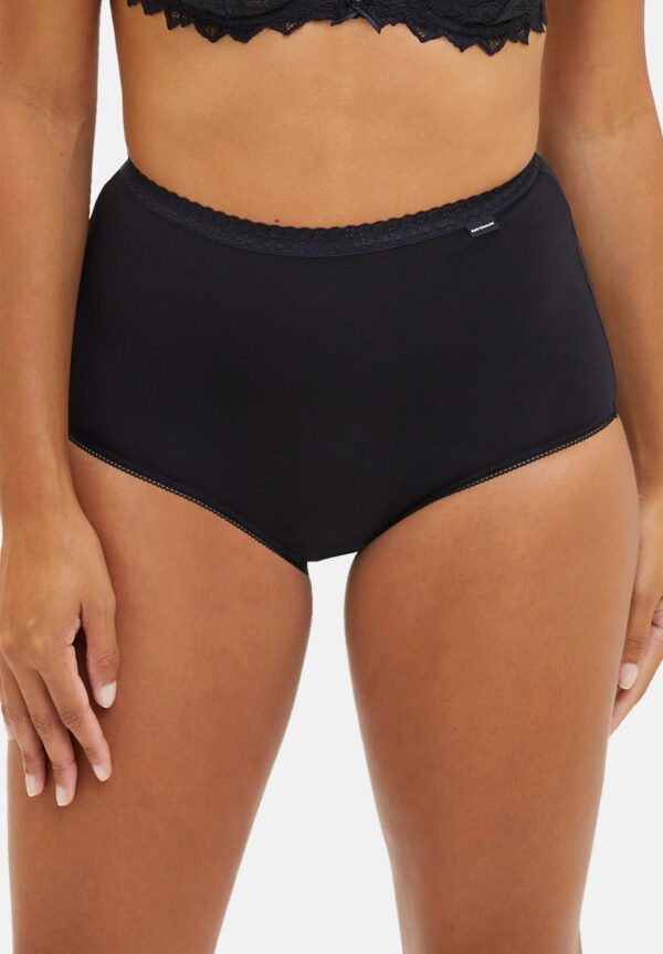 culotte classique coton noir