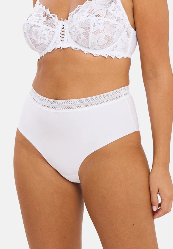 culotte invisible coton blanc