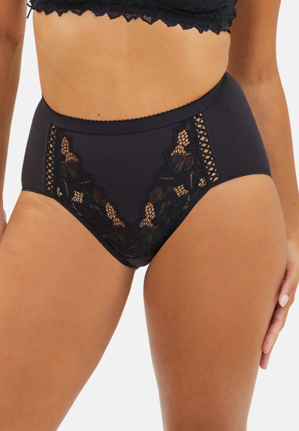 lingerie coton noir