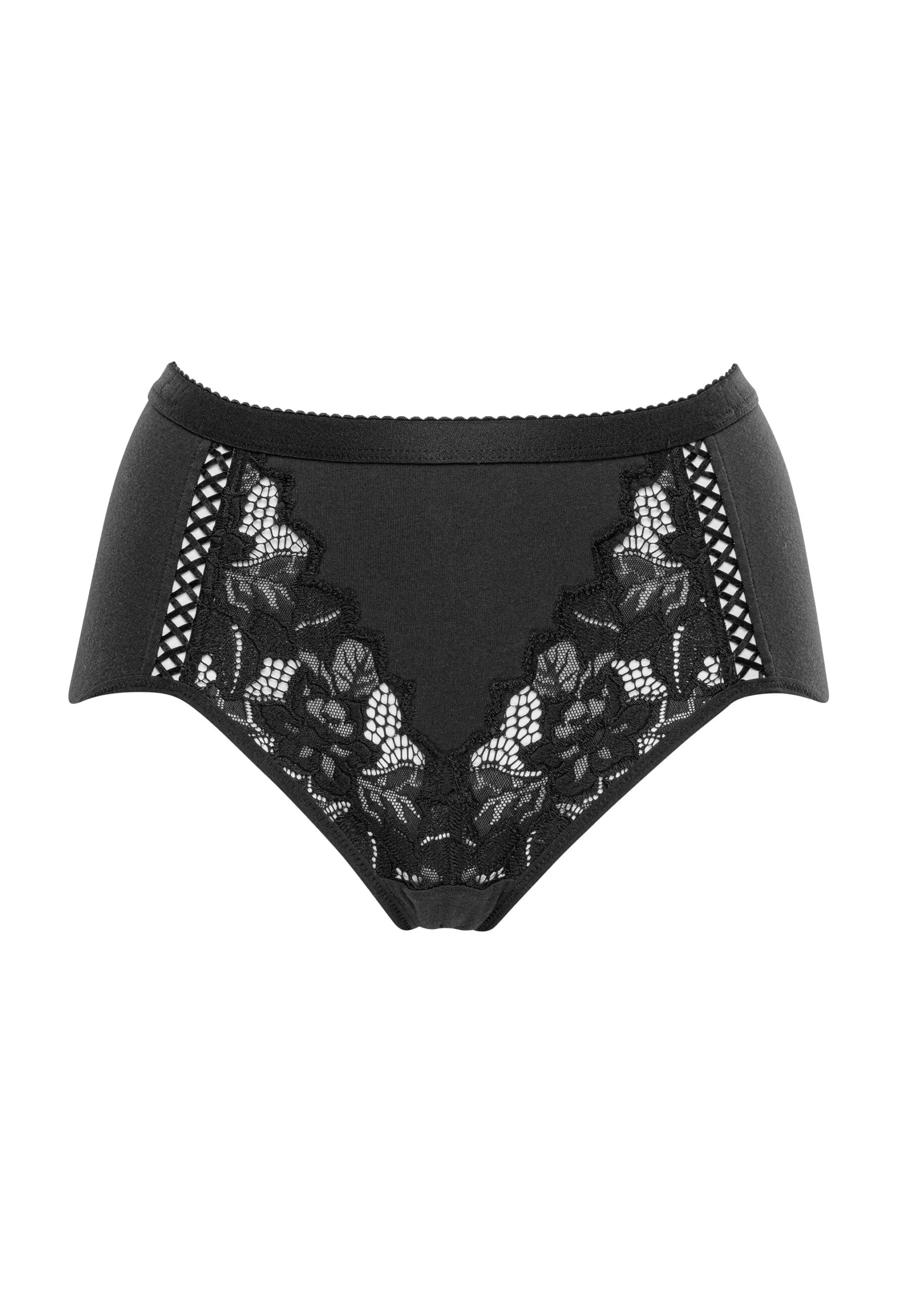 sous-vêtement noir coton