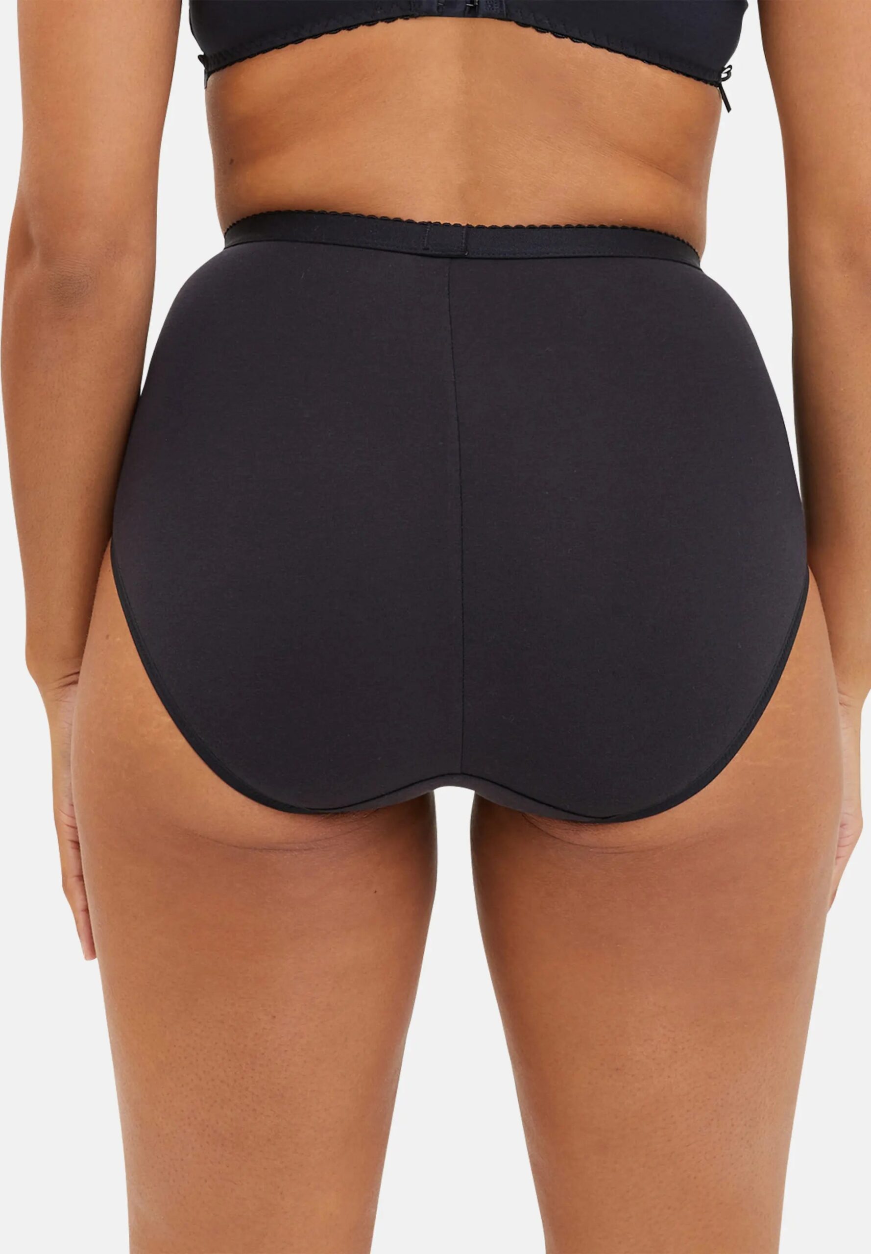 culotte taille haute coton