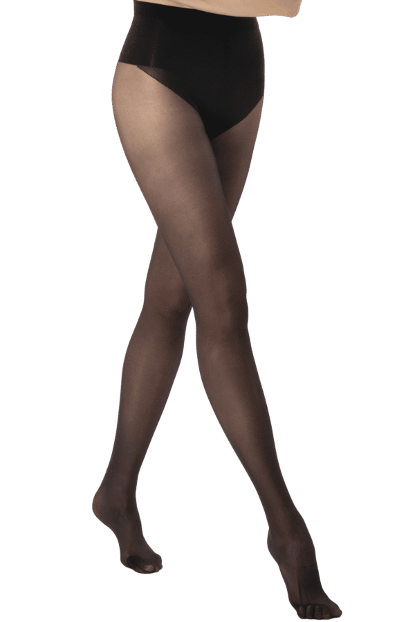 collant semi-opaque noir