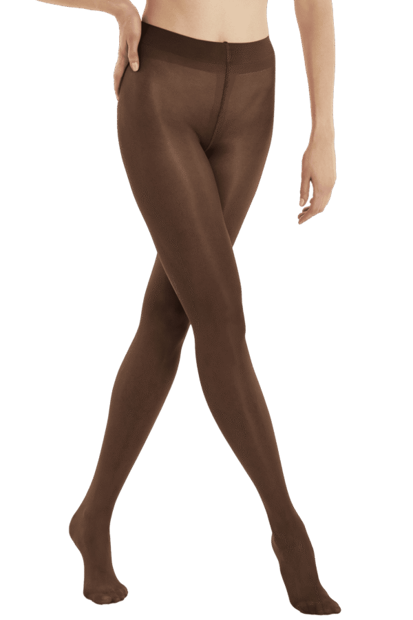 Collant satinée en vison