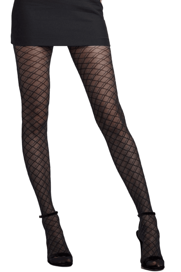collant fantaisie noir