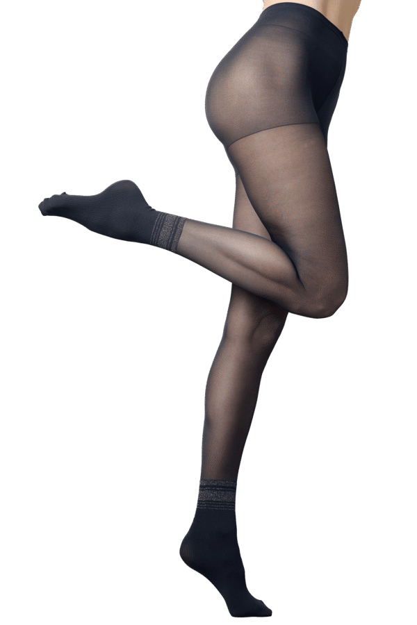 collant semi-opaque fantaisie