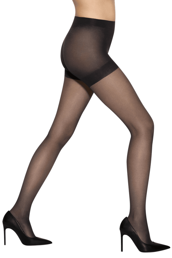 Collant semi-opaque noir