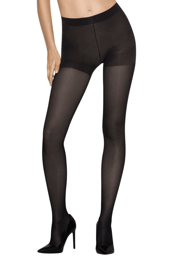 collant opaque affinant noir
