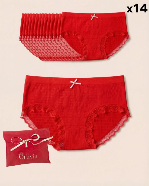 culottes antibactériennes rouges