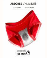 culottes hygiéniques rouges