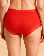 lingerie durable rouge