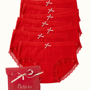 culotte rouge antibactérienne