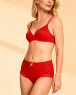 lingerie antibactérienne rouge